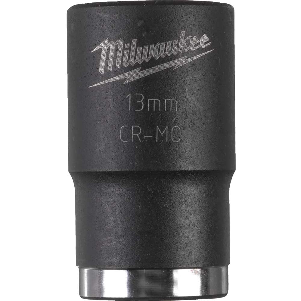 Image of Milwaukee 3/8" Drive Shockwave Impact Duty Socket 3/8" 13mm