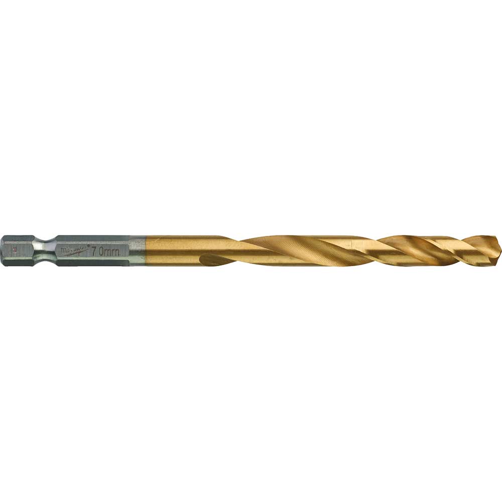 Image of Milwaukee HSS-G Shockwave Drill Bit 7mm Pack of 5