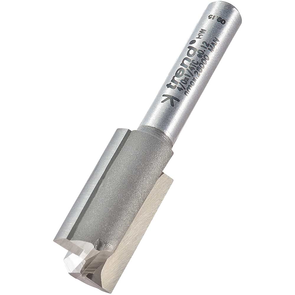 Photo of Trend Professional Two Flute Straight Router Cutter 13mm 26mm 1/4