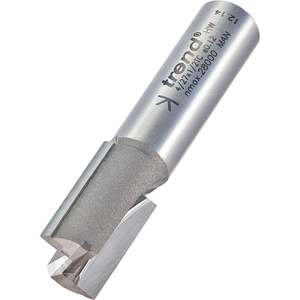 Photo of Trend Professional Two Flute Straight Router Cutter 16mm 25mm 1/2