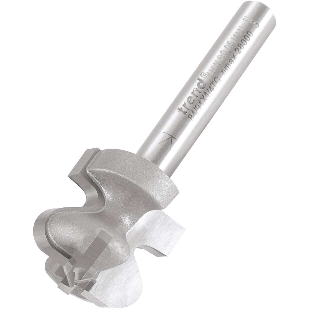 Photo of Trend Drawer Pull Router Cutter 19mm 13mm 1/4
