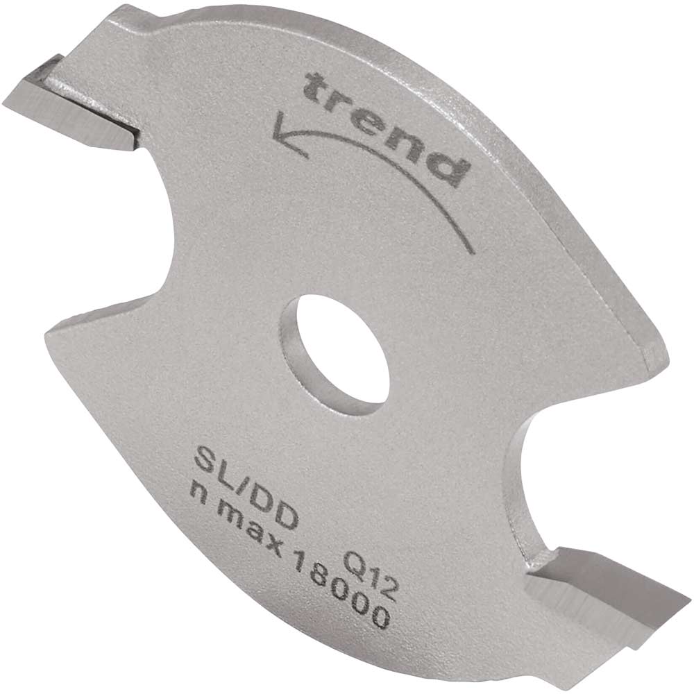 Photo of Trend Slotter Blade For 1/4 Bore Arbor 40mm 3mm 1/4