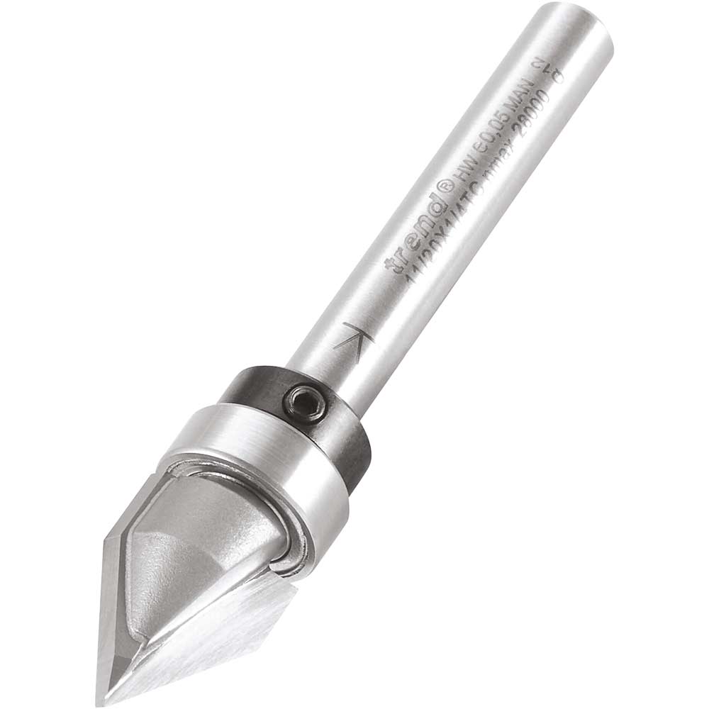 Photo of Trend Panel Mould Bearing Guided Router Cutter 12.7mm 16mm 1/4