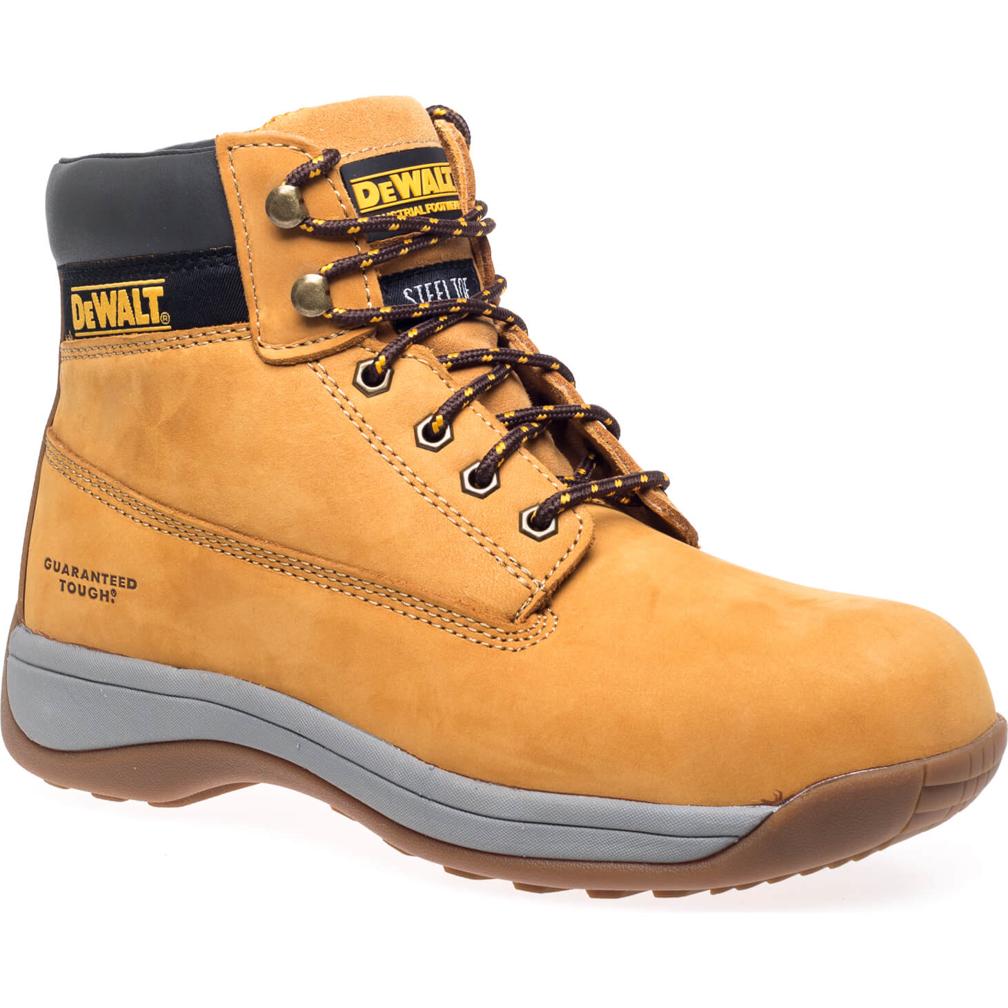 DeWalt Apprentice Light Weight Flexi Hiker Boots Honey Size 9