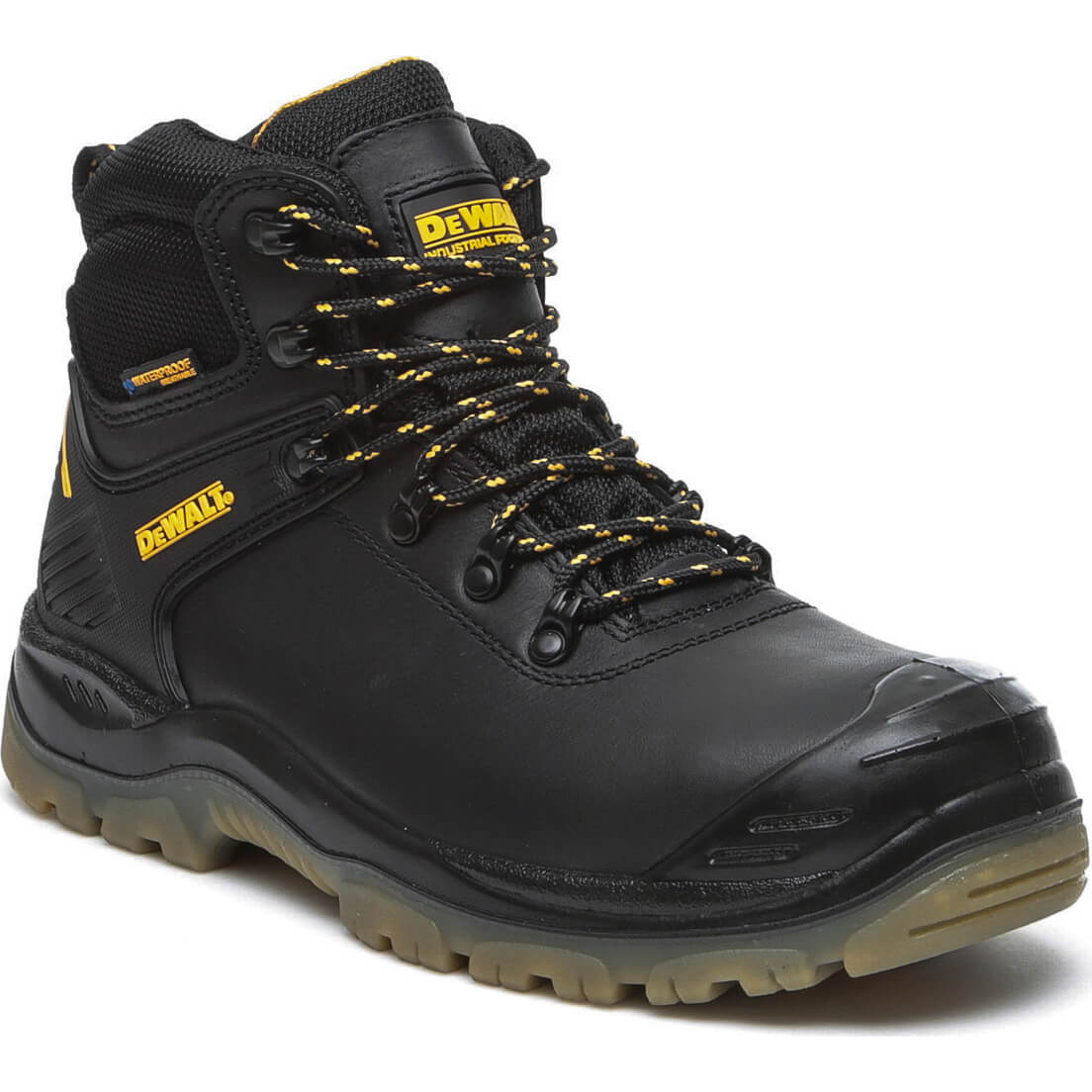 DeWalt Newark Waterproof Safety Hiker Boots Black Size 9