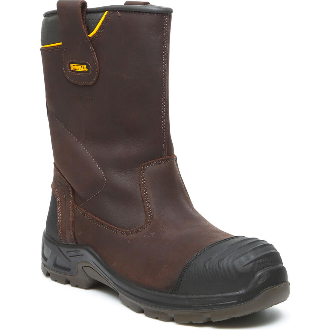 DeWalt Millington Waterproof Safety Rigger Boots Brown Size 9