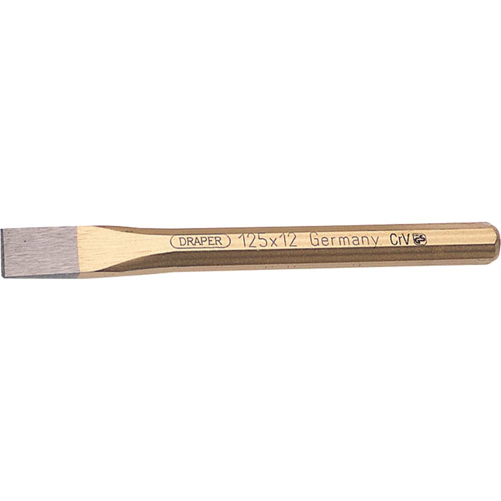 Photo of Draper Expert Octagonal Flat Cold Chisel 125mm 12mm
