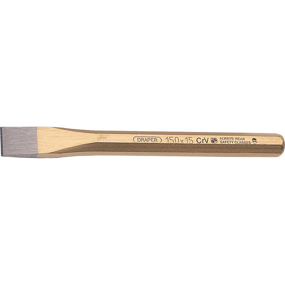 Photo of Draper Expert Octagonal Flat Cold Chisel 150mm 15mm