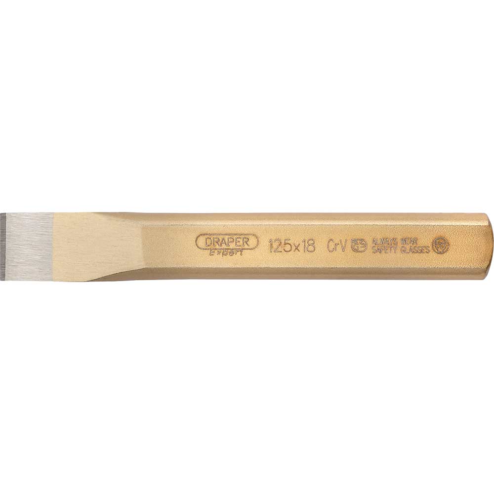 Photo of Draper Expert Flat Cold Chisel 125mm 18mm