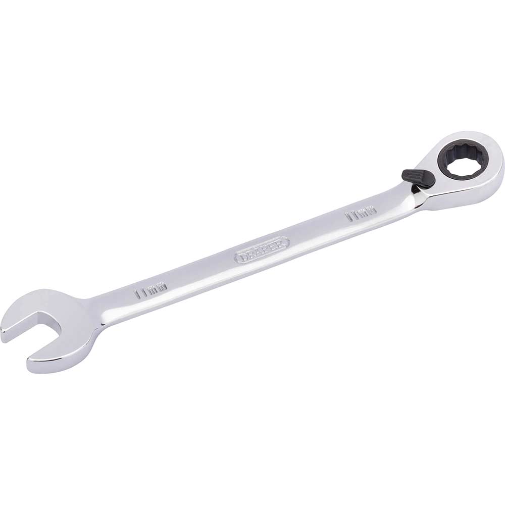 View Draper Hi Torq Ratchet Combination Spanner 11mm View Draper Hi Torq Ratchet Combination Spanner 11mm