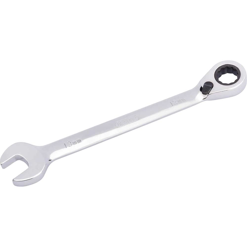 View Draper Hi Torq Ratchet Combination Spanner 13mm View Draper Hi Torq Ratchet Combination Spanner 13mm