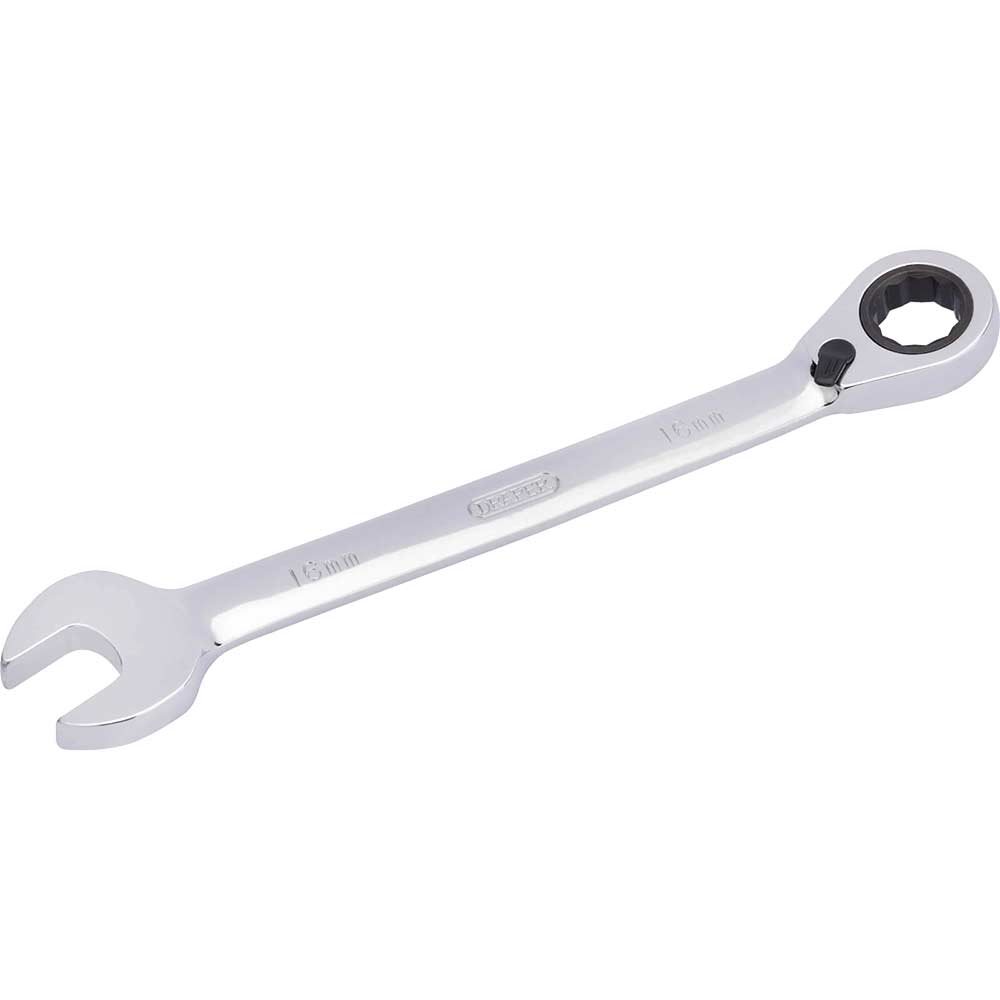 View Draper Hi Torq Ratchet Combination Spanner 16mm View Draper Hi Torq Ratchet Combination Spanner 16mm