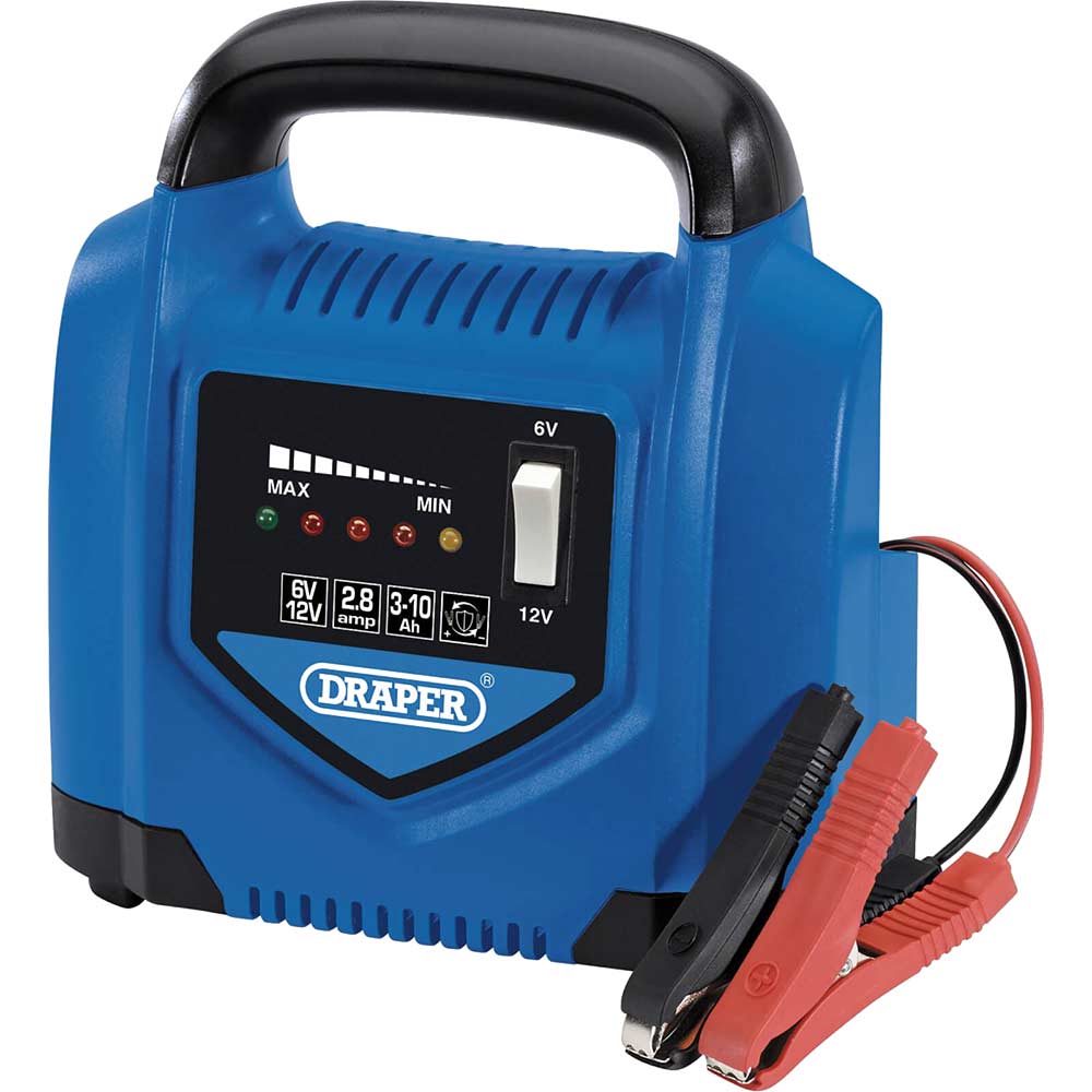 Draper BCP4A Automotive Battery Charger 6v or 12v