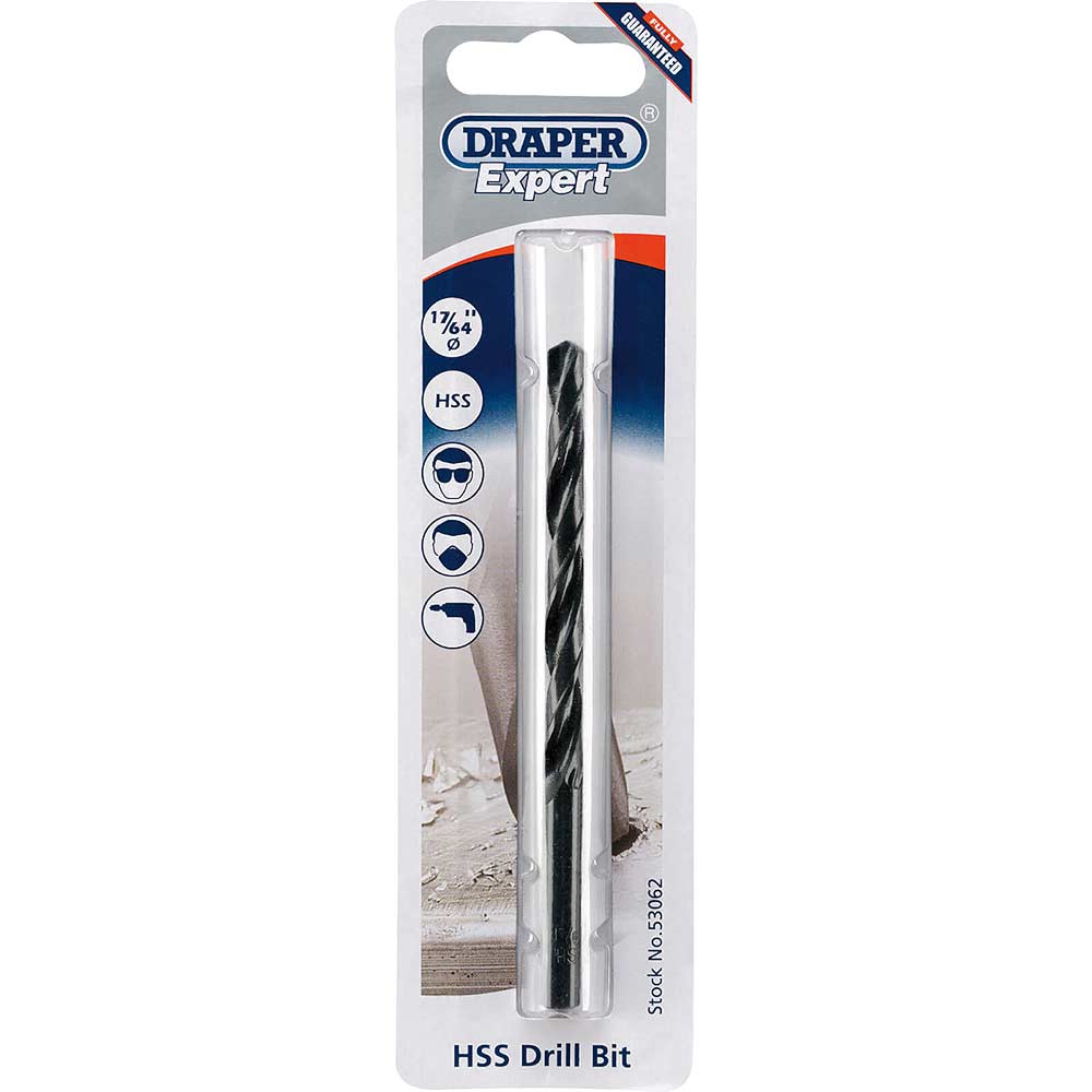 Photo of Draper Expert Hss Drill Bit Imperial 17/64