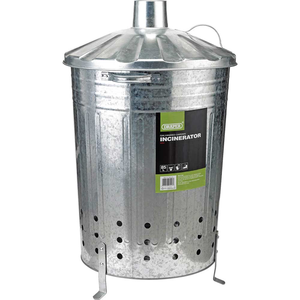 Draper Galvanised Garden Incinerator