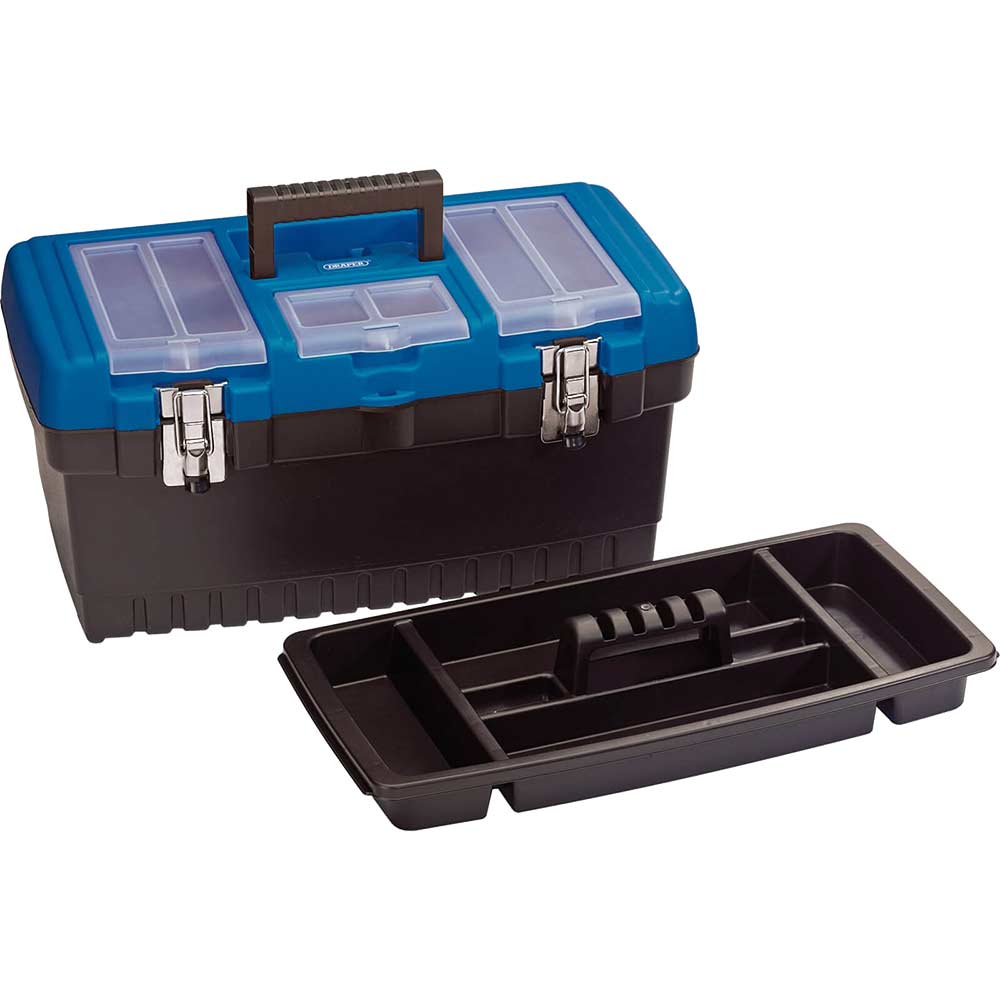 Photo of Draper Plastic Tool Box And Tote Tray 480mm