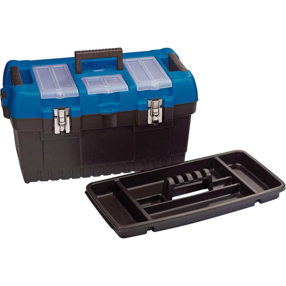 Photo of Draper Plastic Tool Box And Tote Tray 560mm