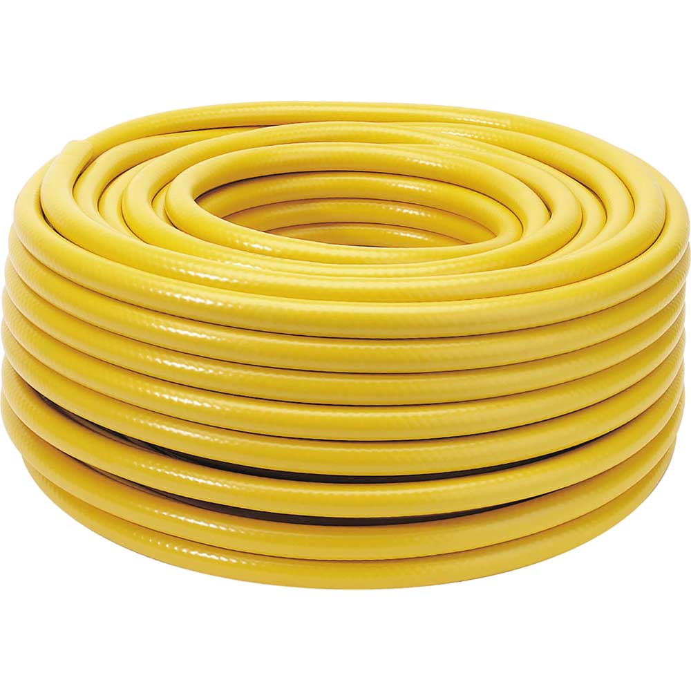 Draper Heavy Duty Garden Hose Pipe 1/2" / 12.5mm 50m Yellow