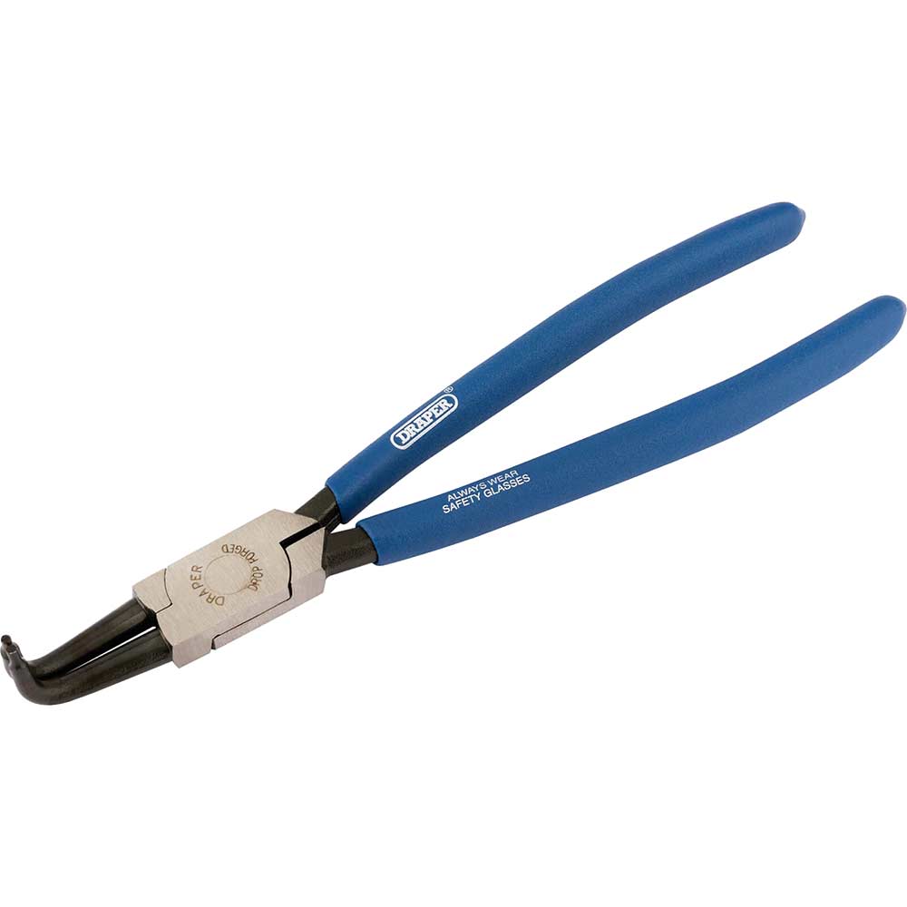 Photo of Draper Bent Internal Circlip Pliers 40mm - 100mm