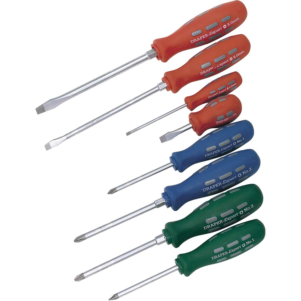 Image of Draper 8 Piece Screwdriver Set