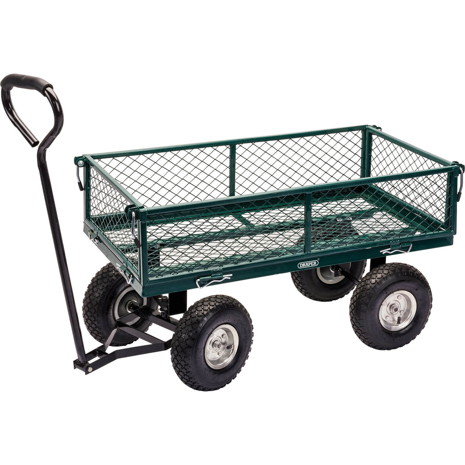 Draper Steel Mesh Garden Trolley 200kg