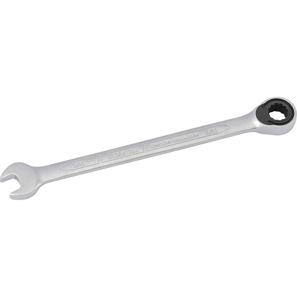 Photo of Elora Ratcheting Combination Spanner Imperial 5/16