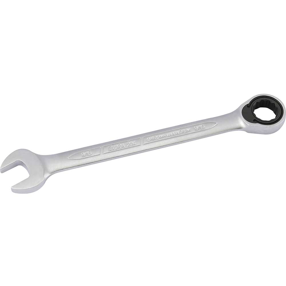 Photo of Elora Ratcheting Combination Spanner Imperial 9/16