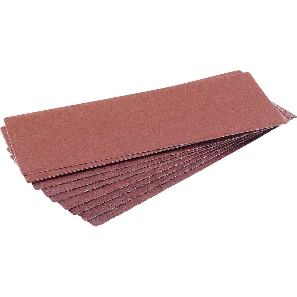 Photo of Draper Clip On 1/3 Sanding Sheets 92mm X 232mm Assorted Pack Of 10