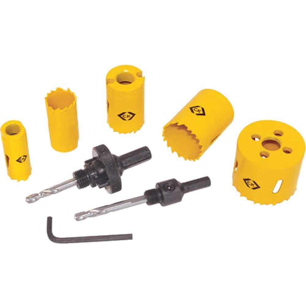 Image of CK 9 Piece Electricians Hole Saw Set