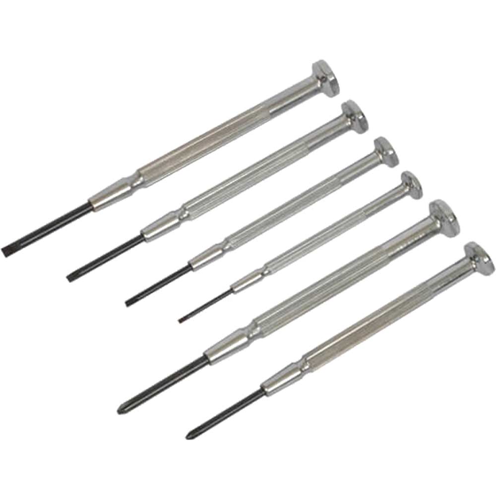 Image of Avit 6 Piece Precision Phillips and Slotted Screwdriver Set