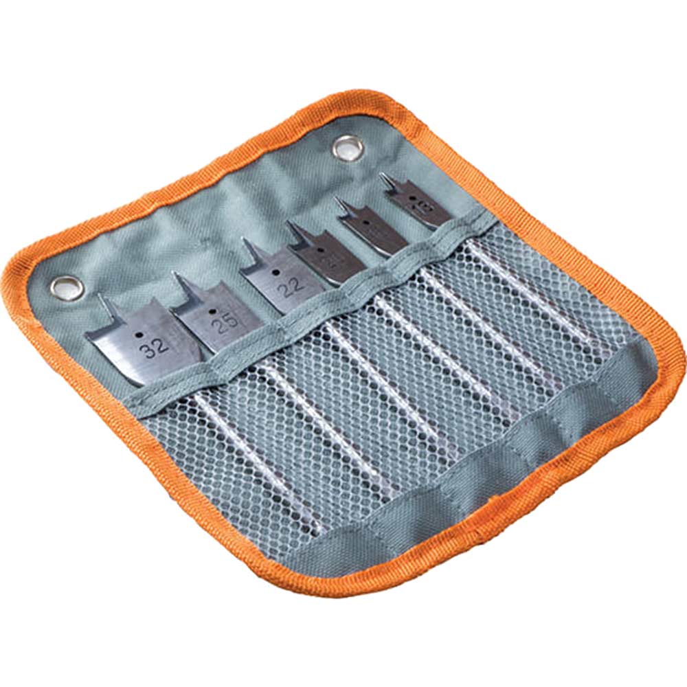 Image of Avit 6 Piece Flat Wood Drill Bit Set Metric