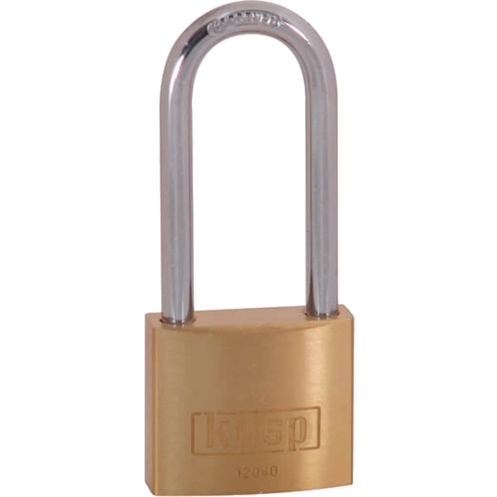 Image of Kasp 120 Series Brass Padlock Keyed Alike 40mm Long 20401