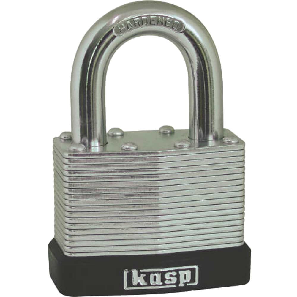 Image of Kasp 130 Series Laminated Steel Padlock 40mm Standard