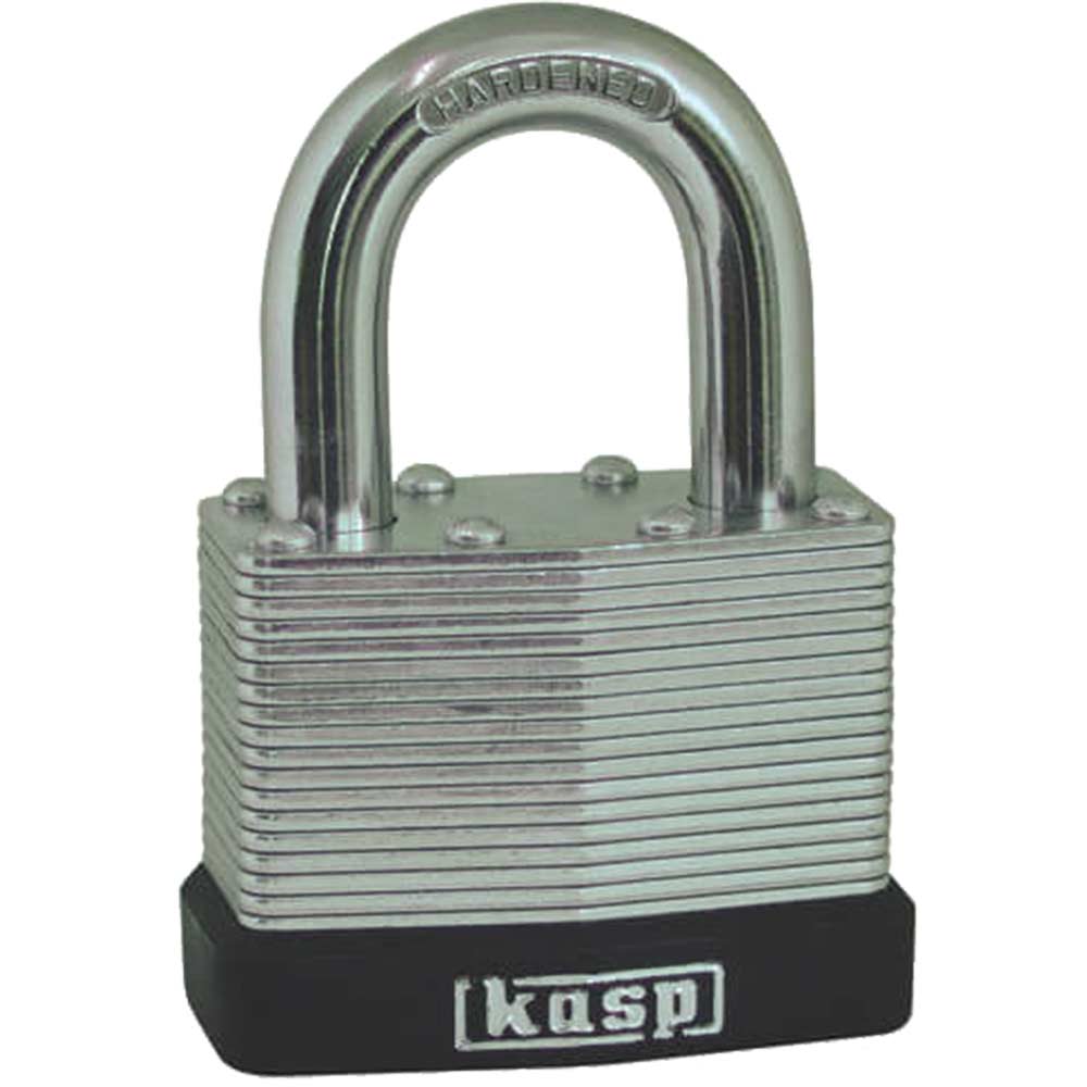 Image of Kasp 130 Series Laminated Steel Padlock 50mm Standard