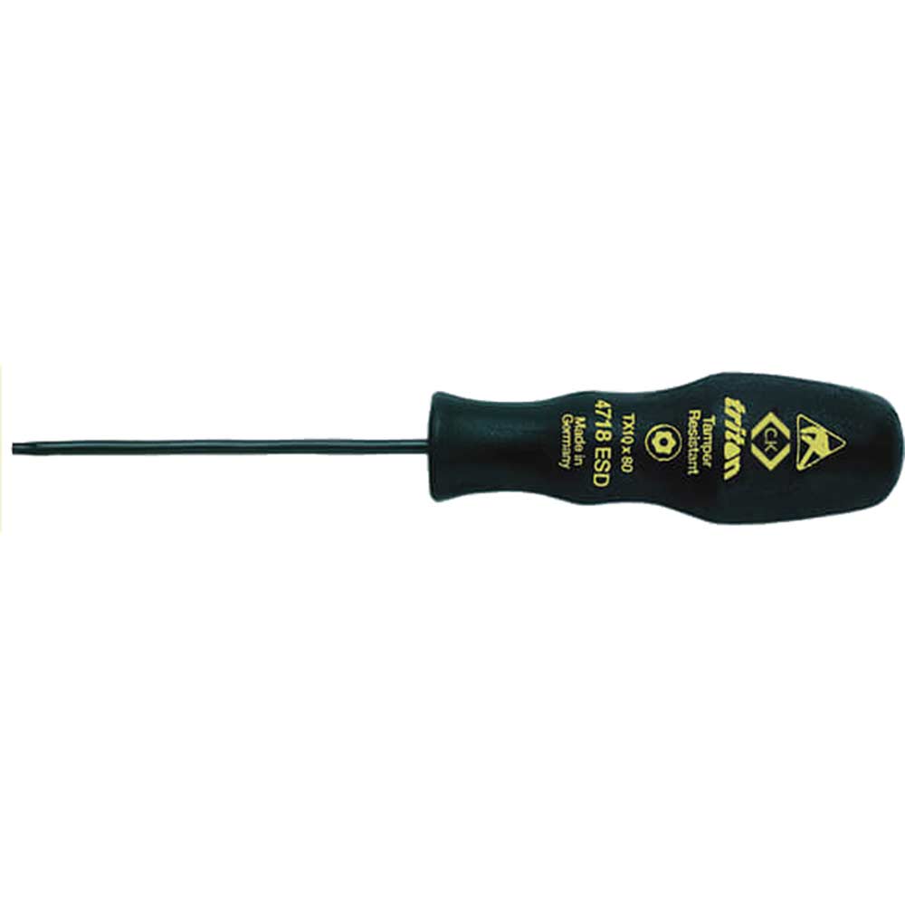 Image of CK Triton ESD Security Torx Screwdriver T15 80mm