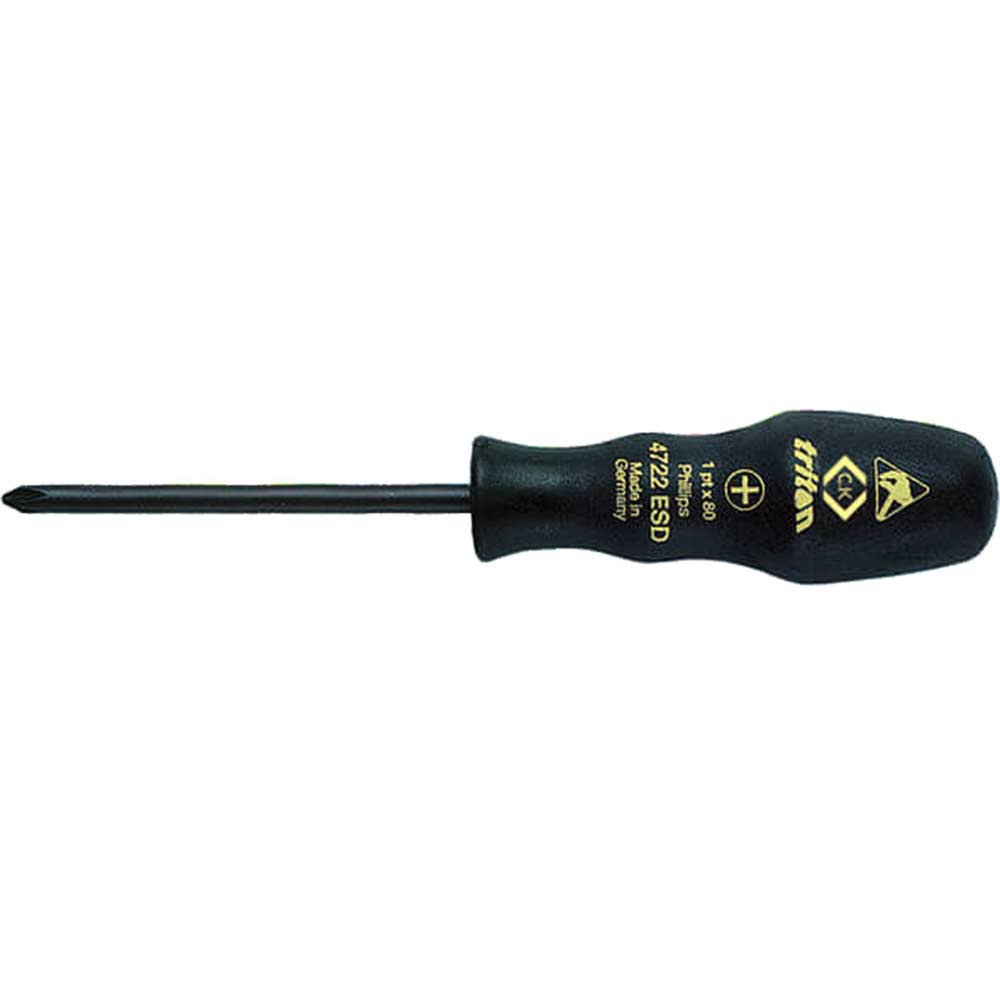 Image of CK Triton ESD Phillips Screwdriver PH1 80mm
