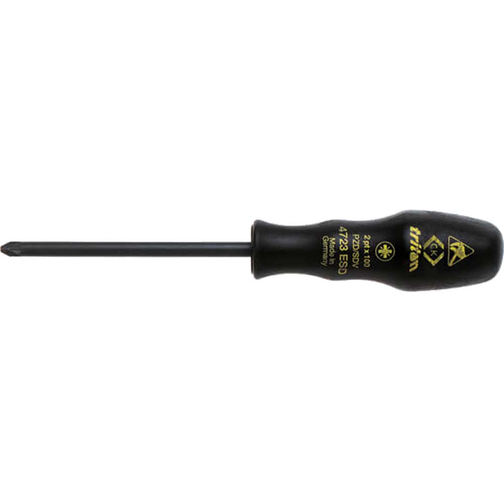 Image of CK Triton ESD Pozi Screwdriver PZ0 60mm