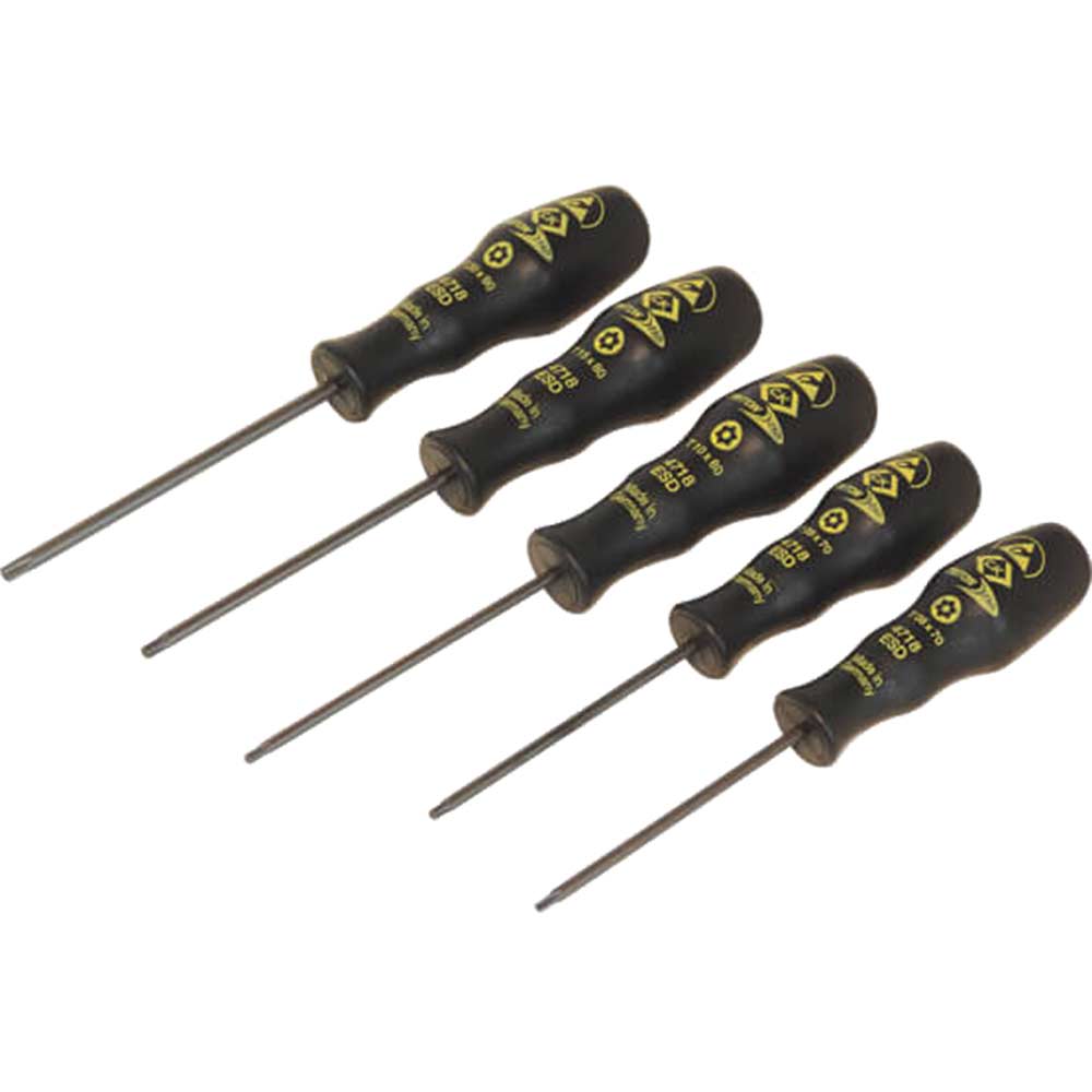 Image of CK Triton 5 Piece ESD Torx Screwdriver Set