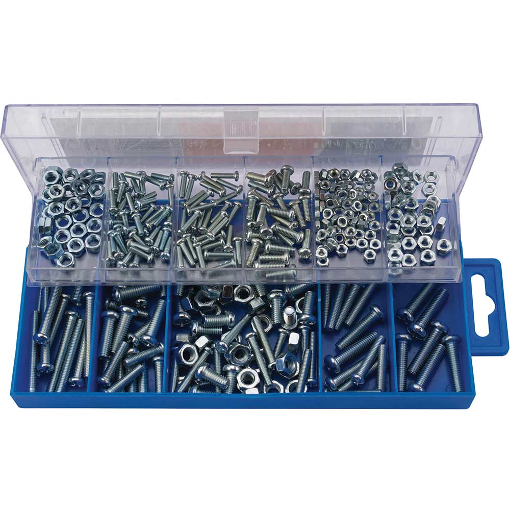 Image of Draper 366 Piece Panhead Screw and Nut Assortment