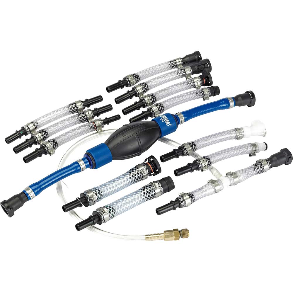 Draper Expert Diesel Fuel System Bleeding and Priming Kit Diesel