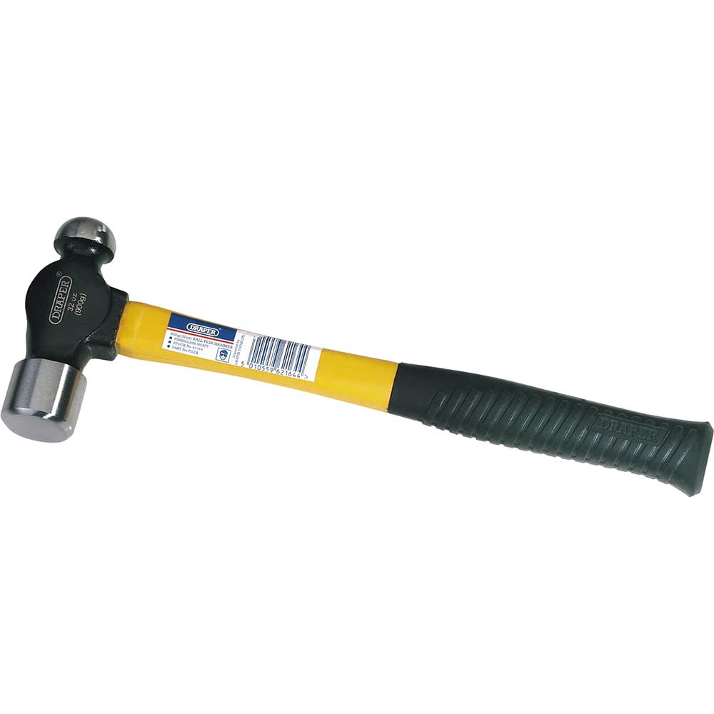 Draper 900G (32oz) Fibreglass Shafted Ball Pein Hammer