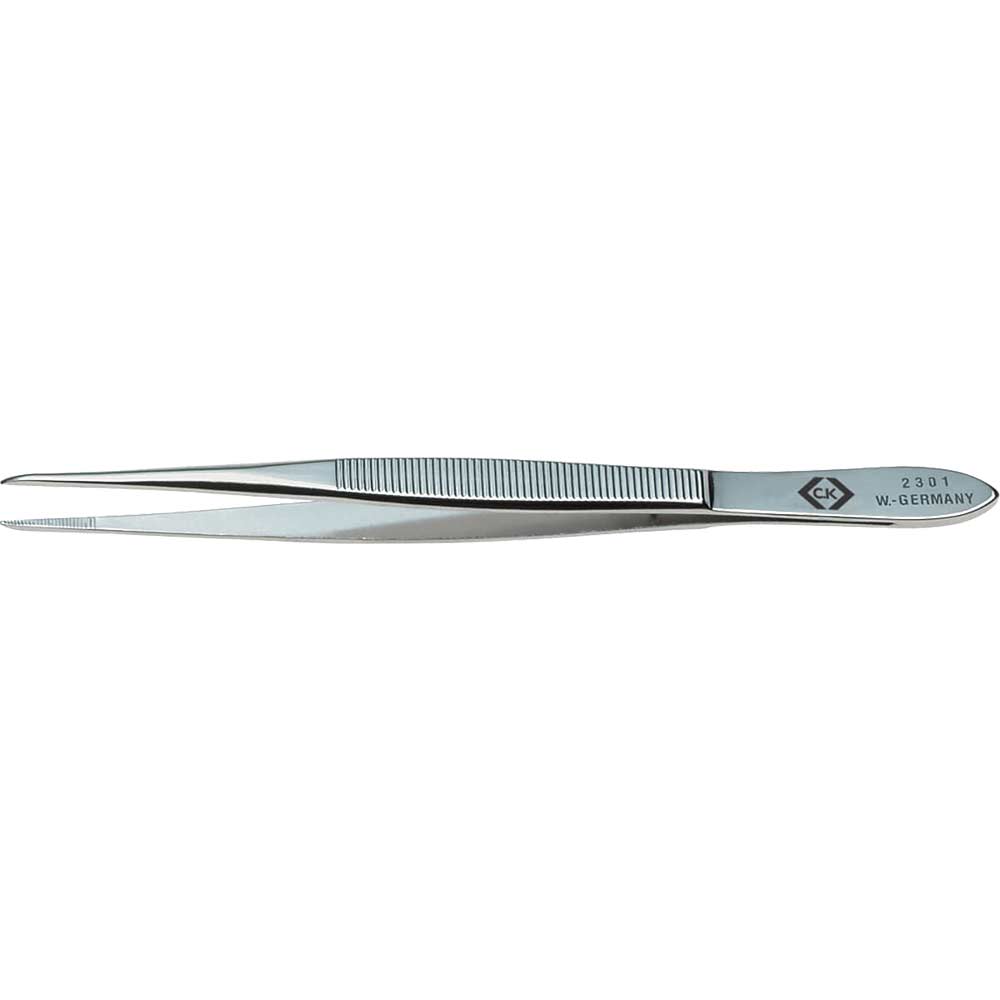 Image of CK Precision Universal Fine Blunt Tip Tweezers 115mm