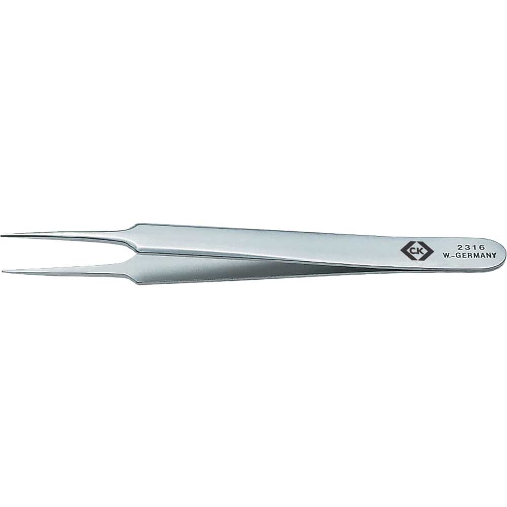 Image of CK Precision Fine Tip Tweezers 105mm
