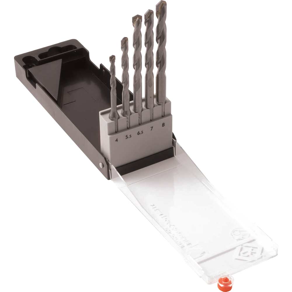 Image of CK 5 Piece Masonry Drill Bit Set