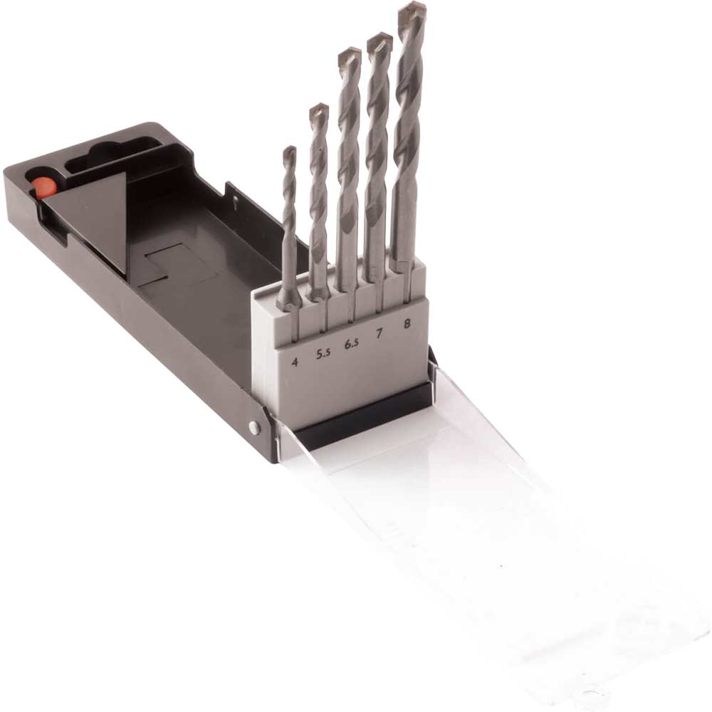 Image of CK 5 Piece Hex Shank Masonry Drill Bit Set