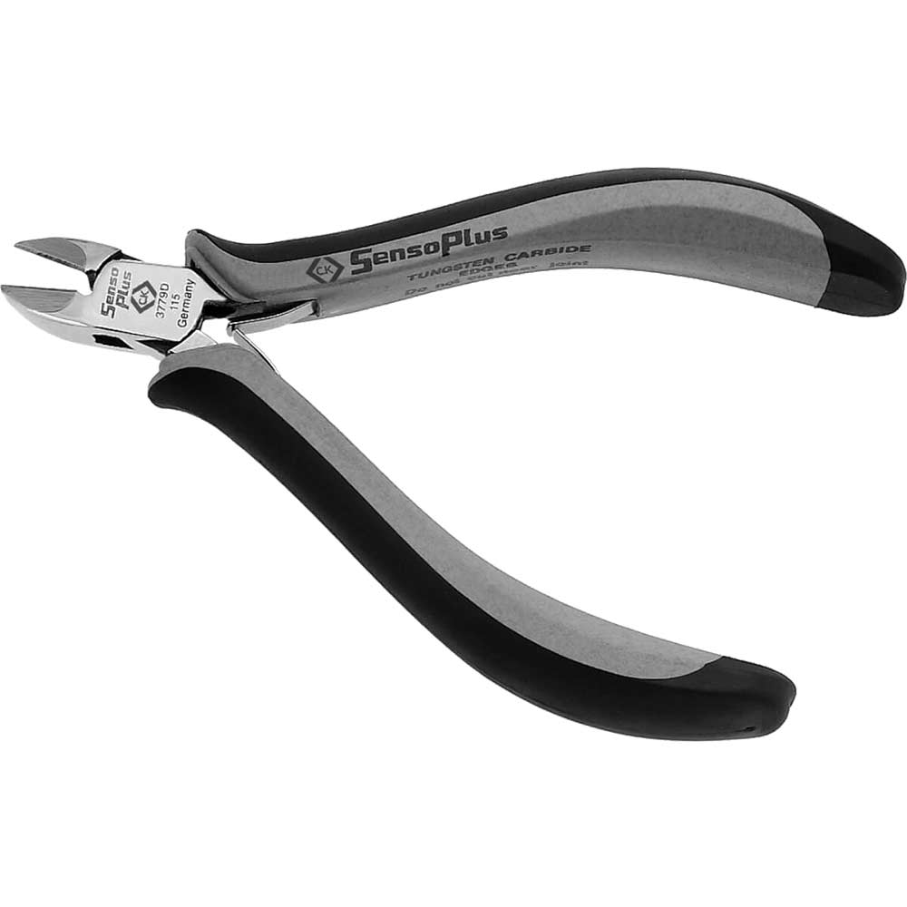 Image of CK SensoPlus ESD Tungsten Carbide Mini Bevel Cut Side Cutters 115mm