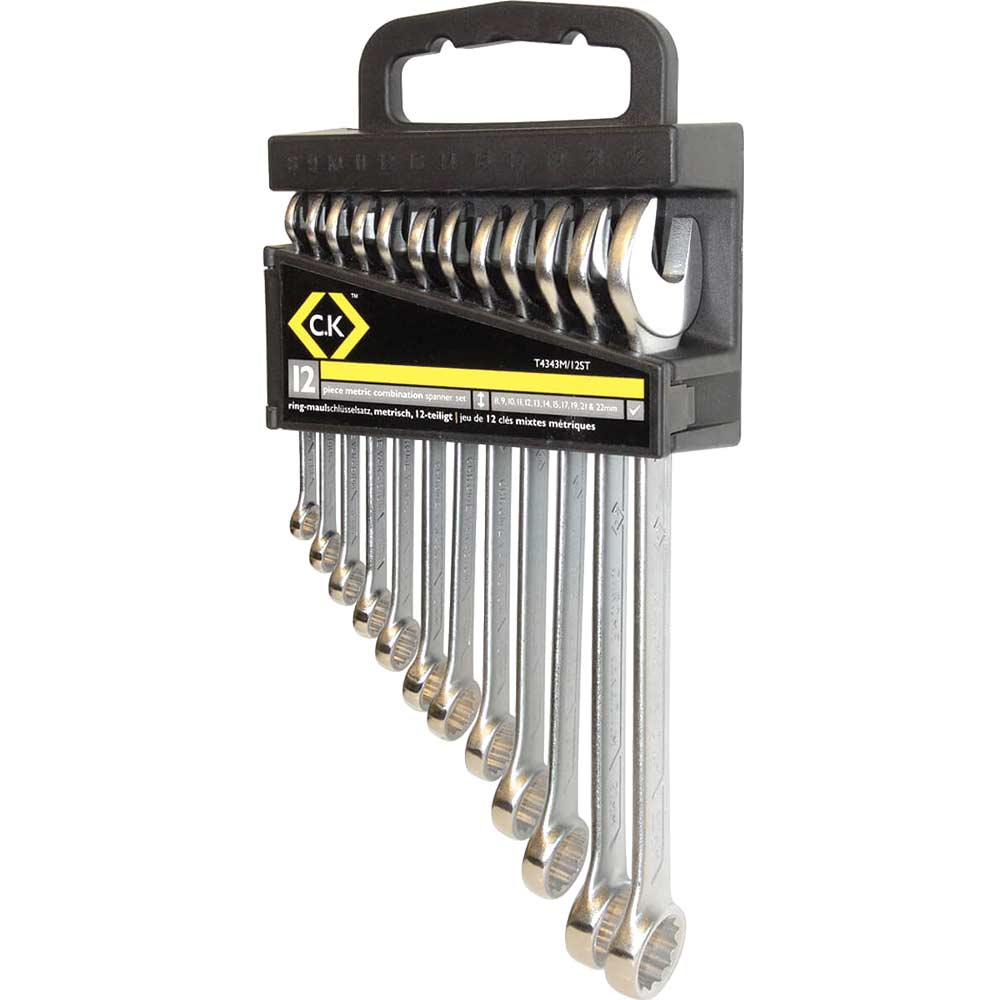 Image of CK 12 Piece Combination Spanner Set Metric