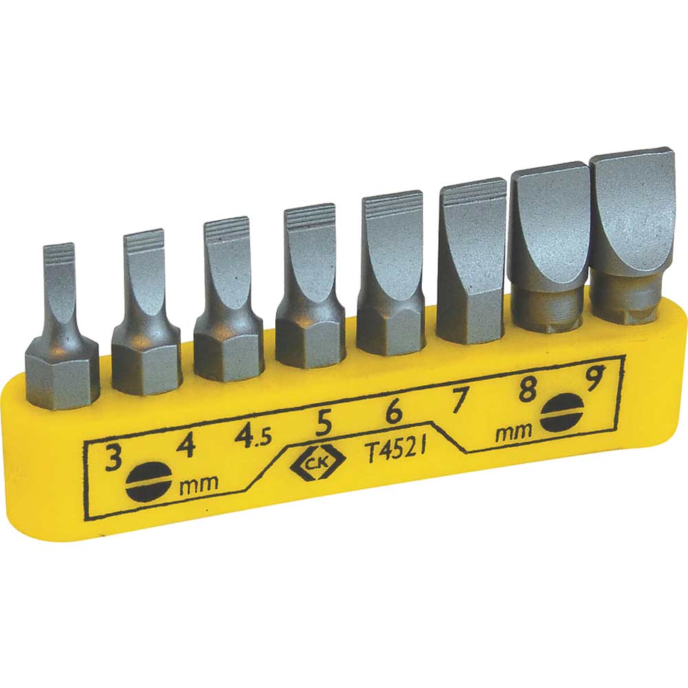 Image of CK 8 Piece Slotted Screwdriver Bit Set