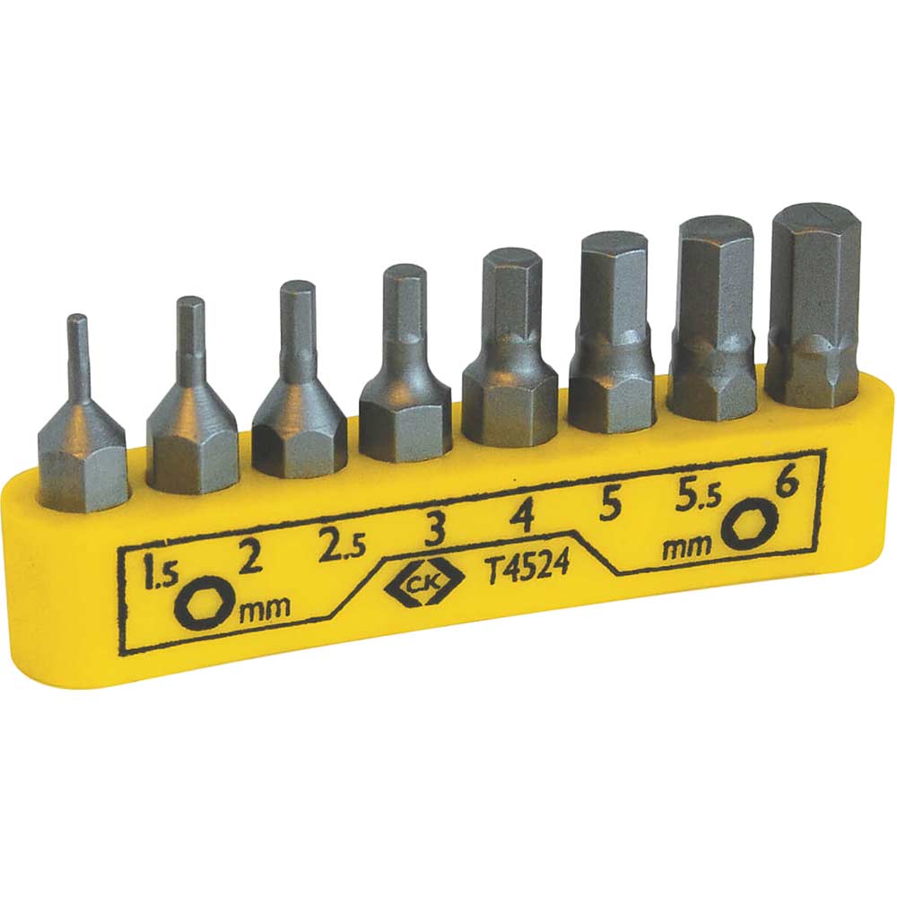 Image of CK 8 Piece Hexagon Screwdriver Bit Set
