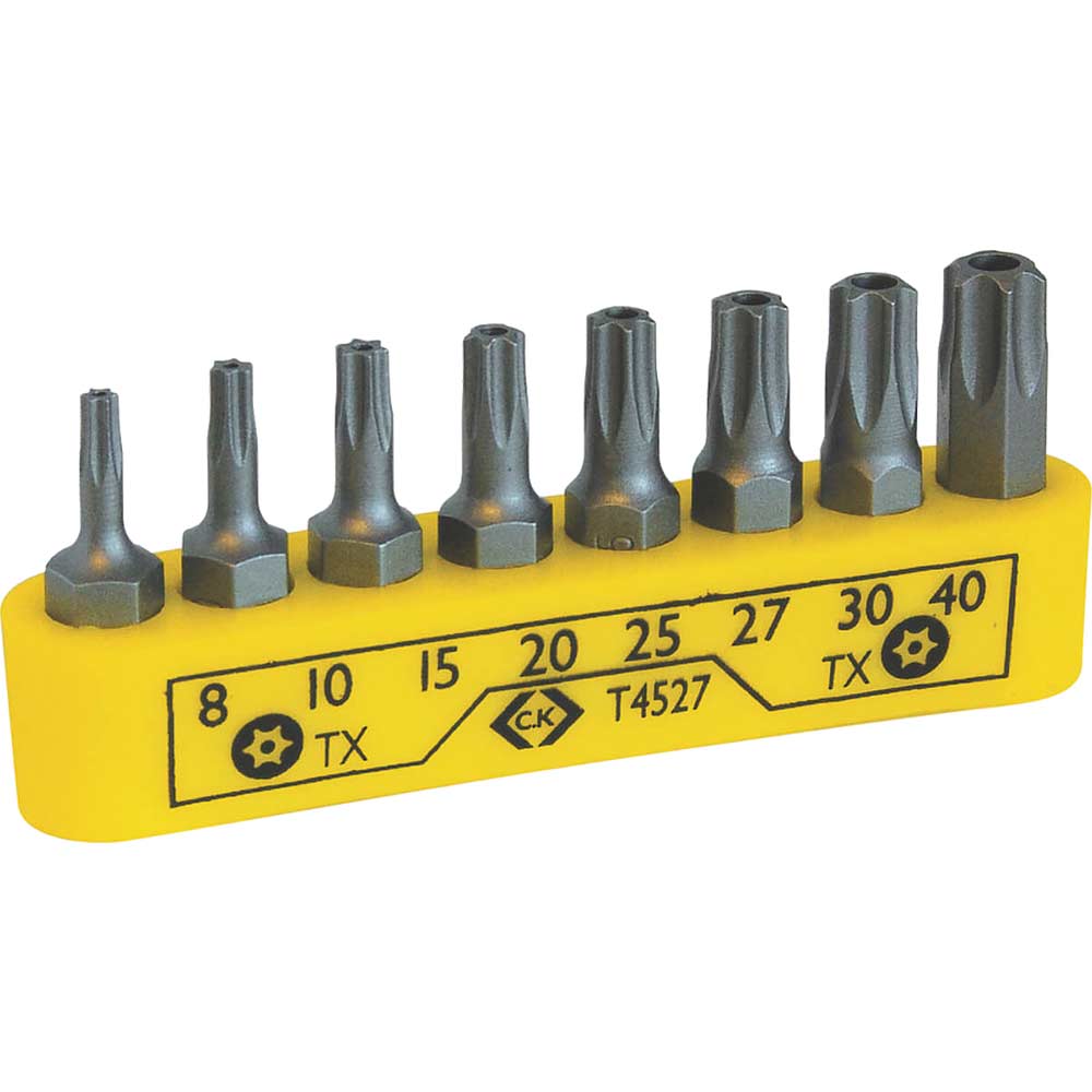 Image of CK 8 Piece Security Torx Screwdriver Bit Set